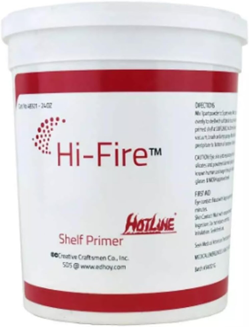 Hotline Hi-Fire Glass Fusing Bead Separator Kiln Shelf Primer 24oz.